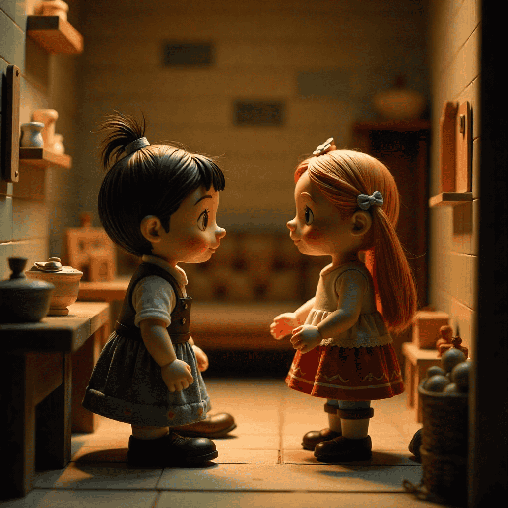 Handmade toy creation process